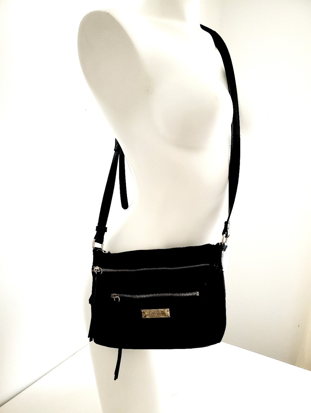 Jones New York Black Crossbody Bag